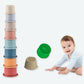 Collection de tasses empilables pour bébés